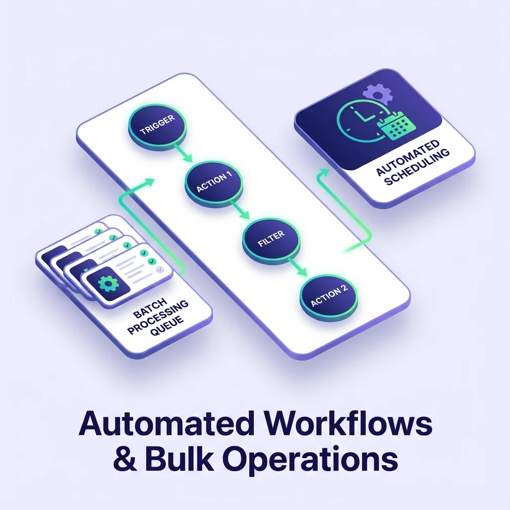 Feature illustration: Automated Workflows